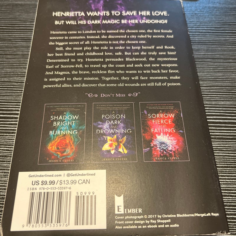 A Poison Dark and Drowning (Kingdom on Fire, Book Two)