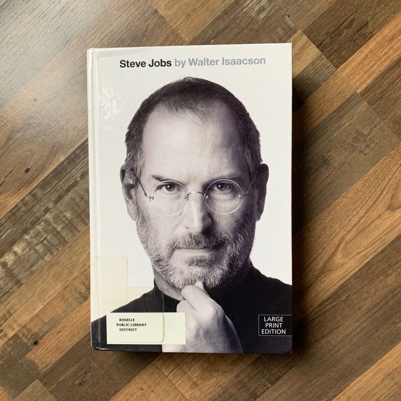 Steve Jobs LARGE PRINT