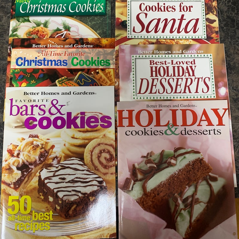 Christmas cookies.6 books Approx 25pgs ea. 