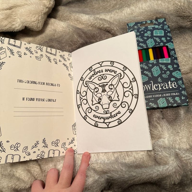 Owlcrate Coloring Book