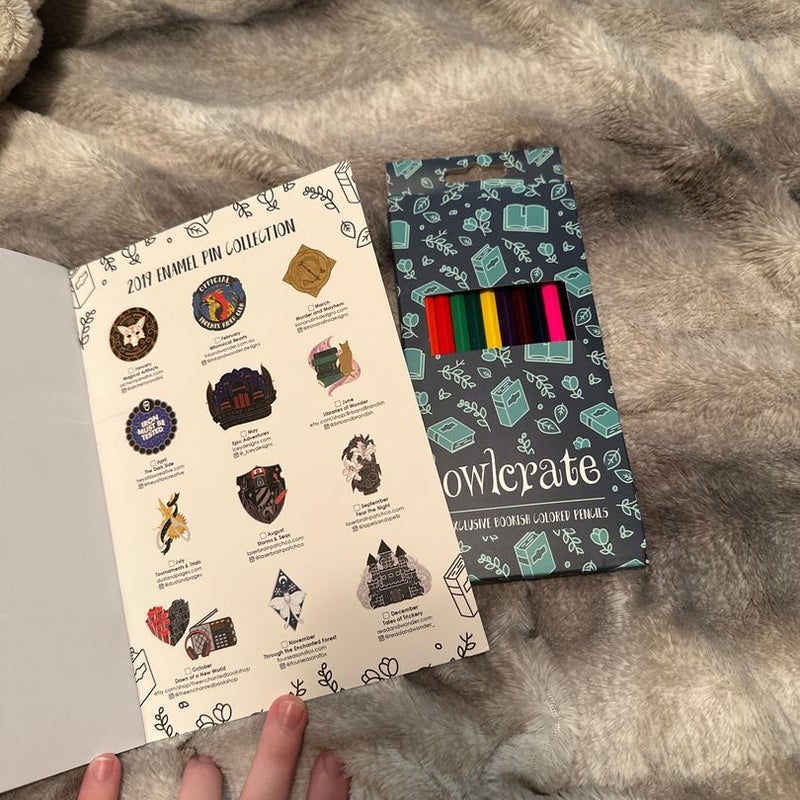 Owlcrate Coloring Book