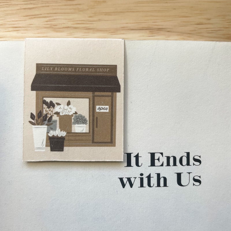 It ends with us magnetic bookmark
