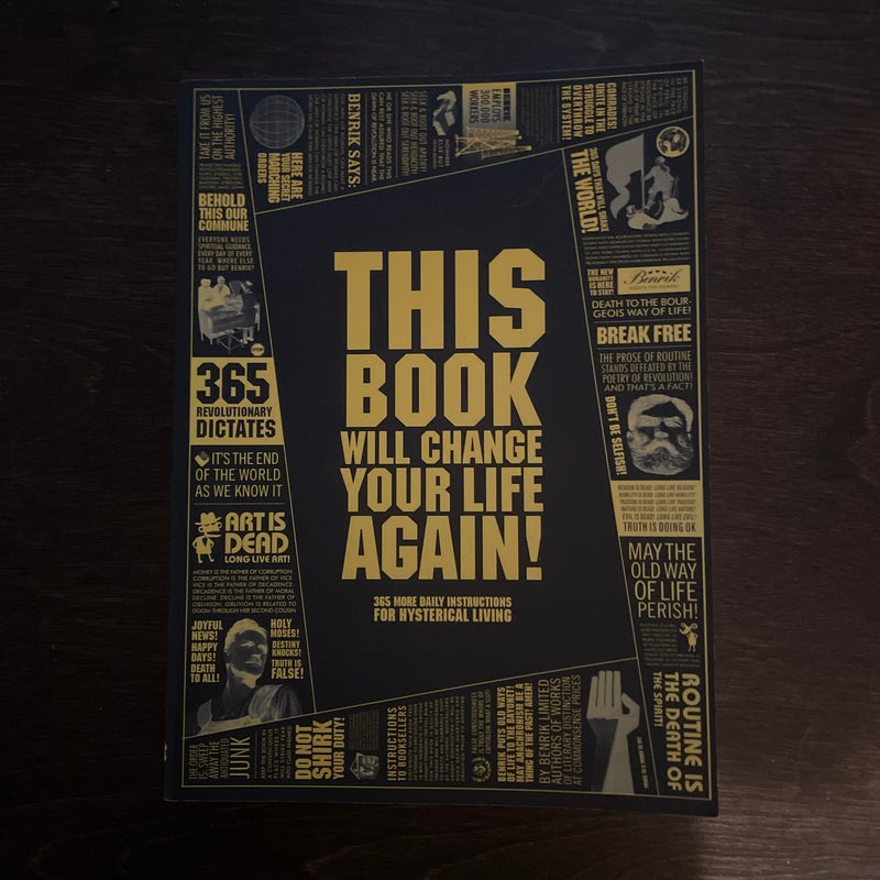 This Book Will Change Your Life Again!
