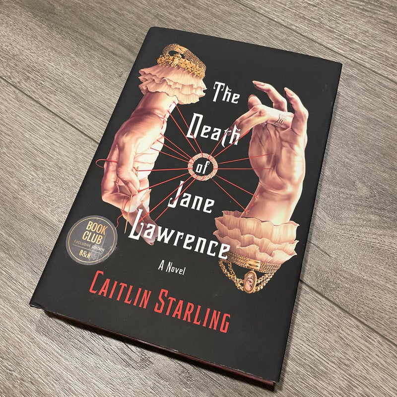 The Death of Jane Lawrence B&N Edition