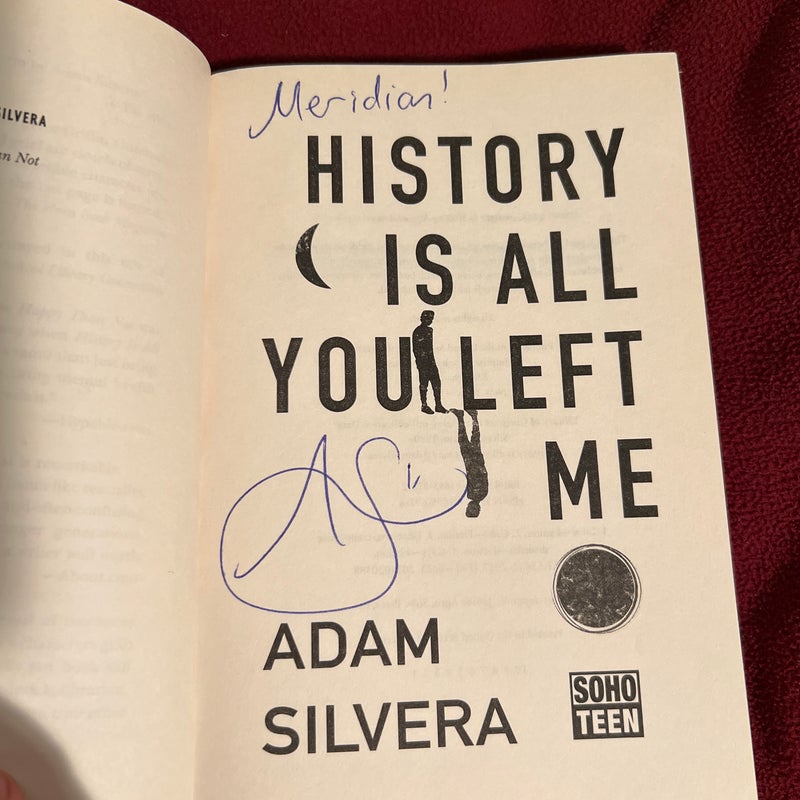 History Is All You Left Me (Signed)