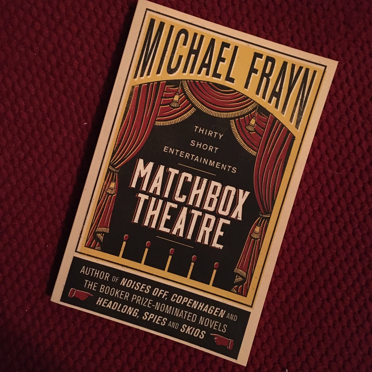 Matchbox theatre by michael frayn