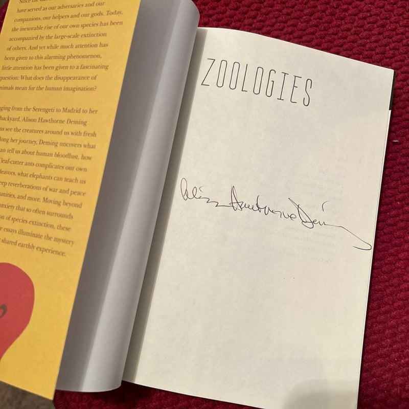 Zoologies (SIGNED)