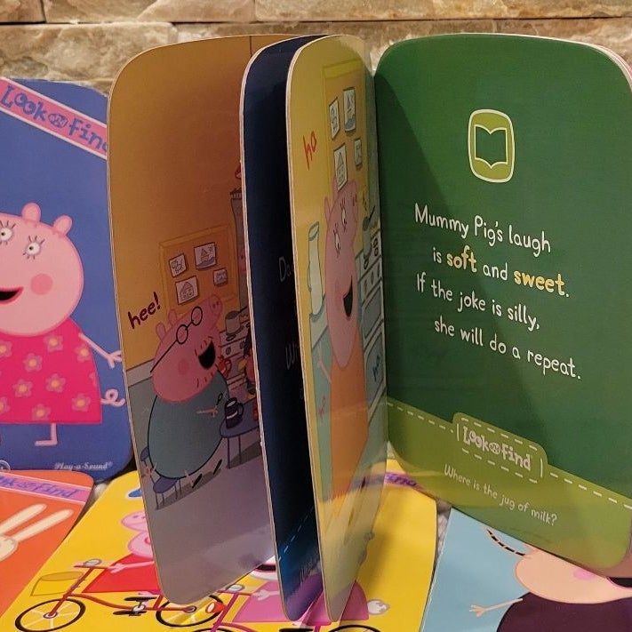 Peppa Pig: Me Reader 8-Book Library and Electronic Reader Sound Book Set [With Electronic Reader] [Book]