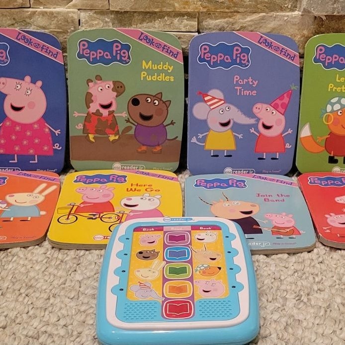 Peppa Pig Me Reader Electronic Reader and 8-Sound Book Library - PI Kids