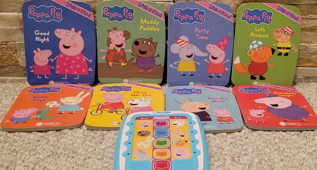 Peppa Pig: Me Reader 8-Book Library and Electronic Reader Sound Book Set [With Electronic Reader] [Book]