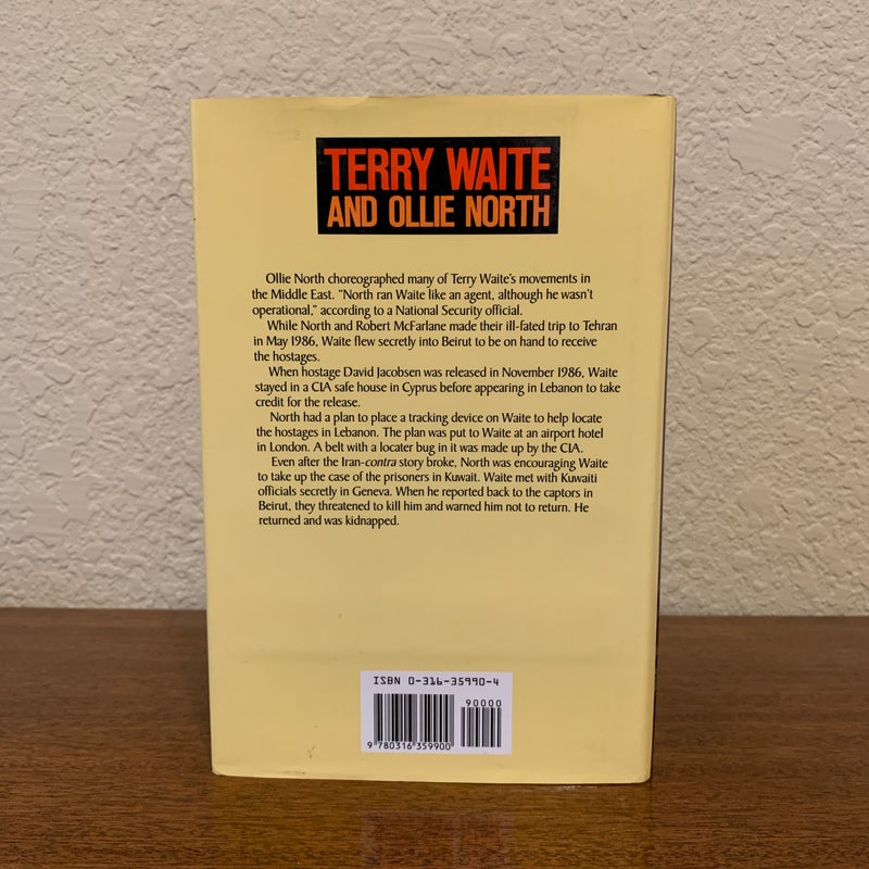 Terry Waite and Ollie North by Gavin Hewitt, Hardcover Pangobooks