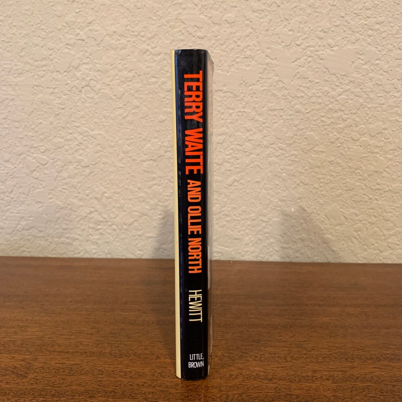 Terry Waite and Ollie North by Gavin Hewitt, Hardcover Pangobooks