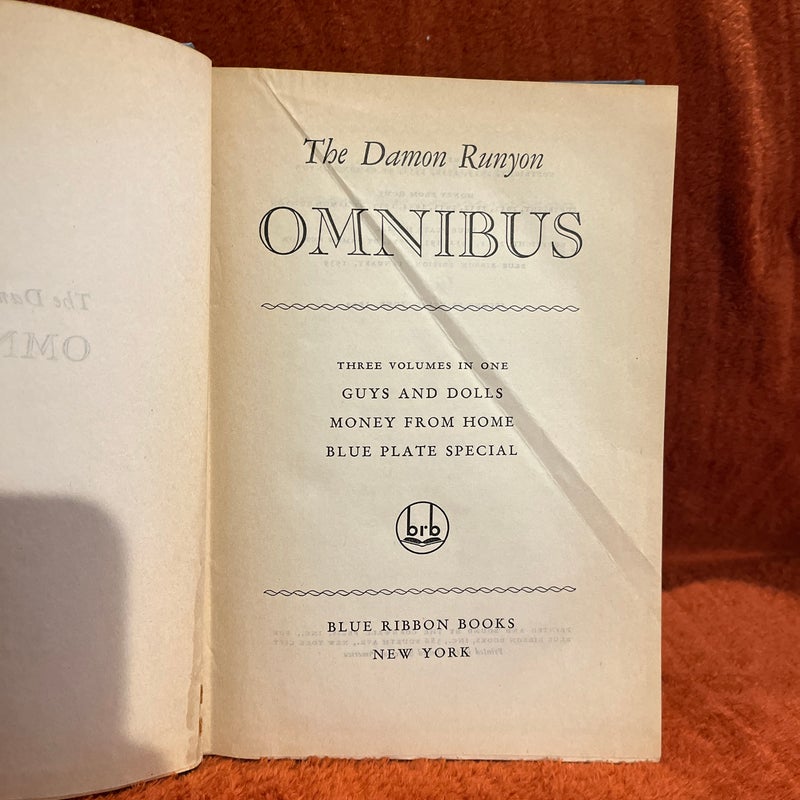 The Damon Runyon omnibus 