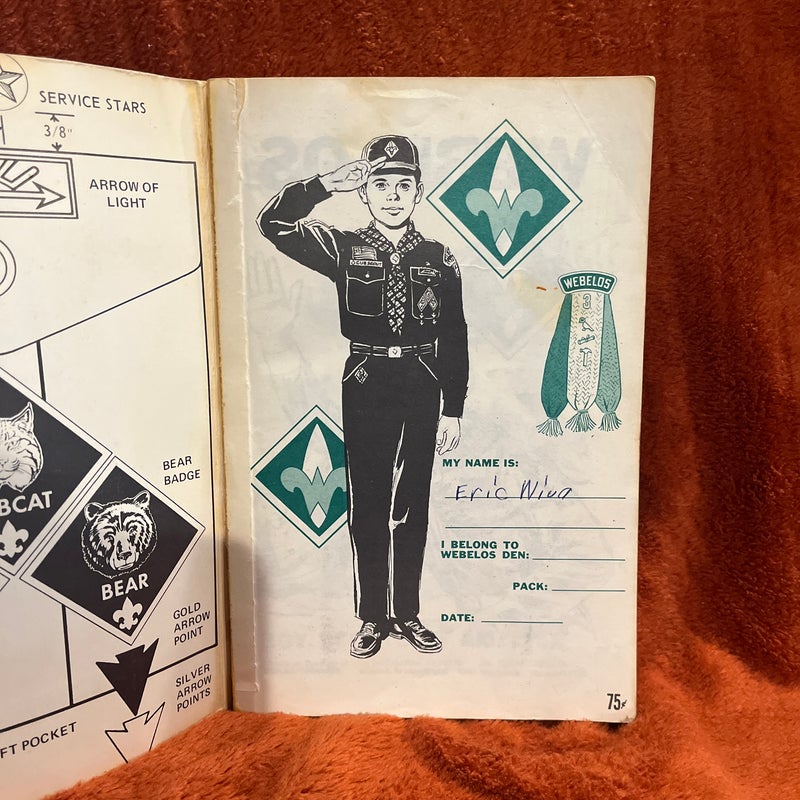 Webelos scout book 