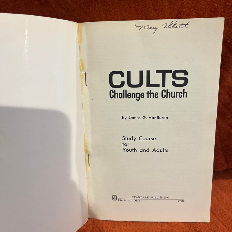 Cults challenge the church 