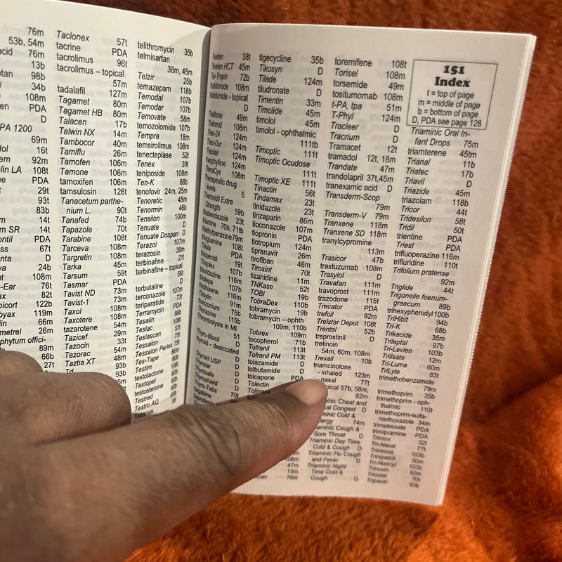 Tarascon Pocket Pharmacopoeia Classic ShirtPocket Edition, 22nd