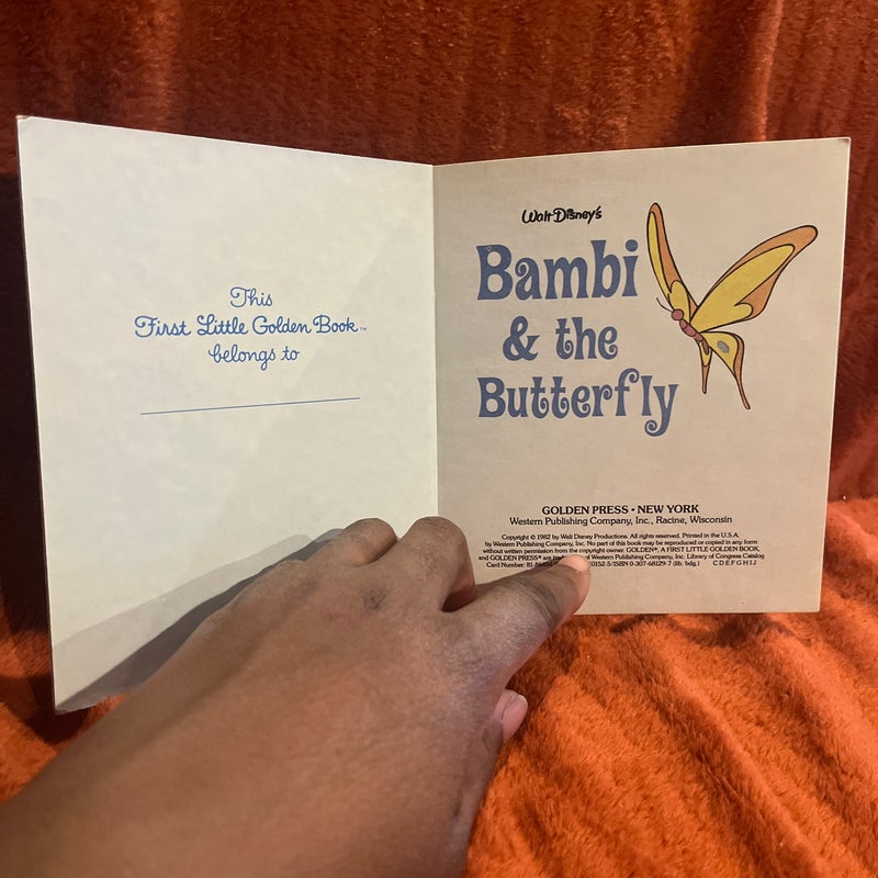 Walt Disney's Bambi and the Butterfly
