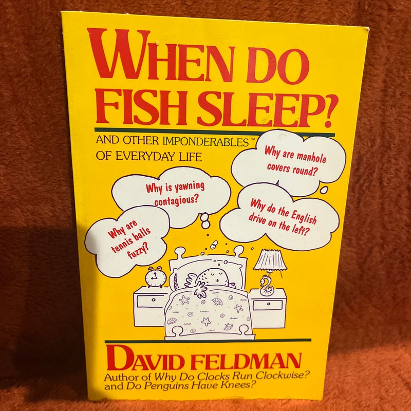 When Do Fish Sleep?