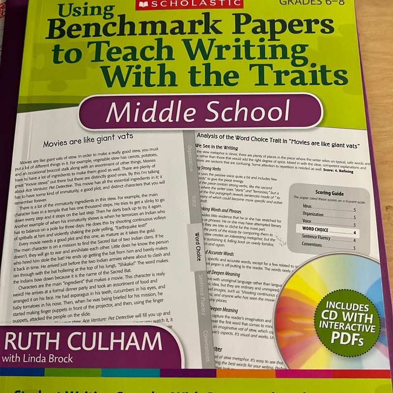 Using Benchmark Papers to Teach Writing with the Traits: Middle School