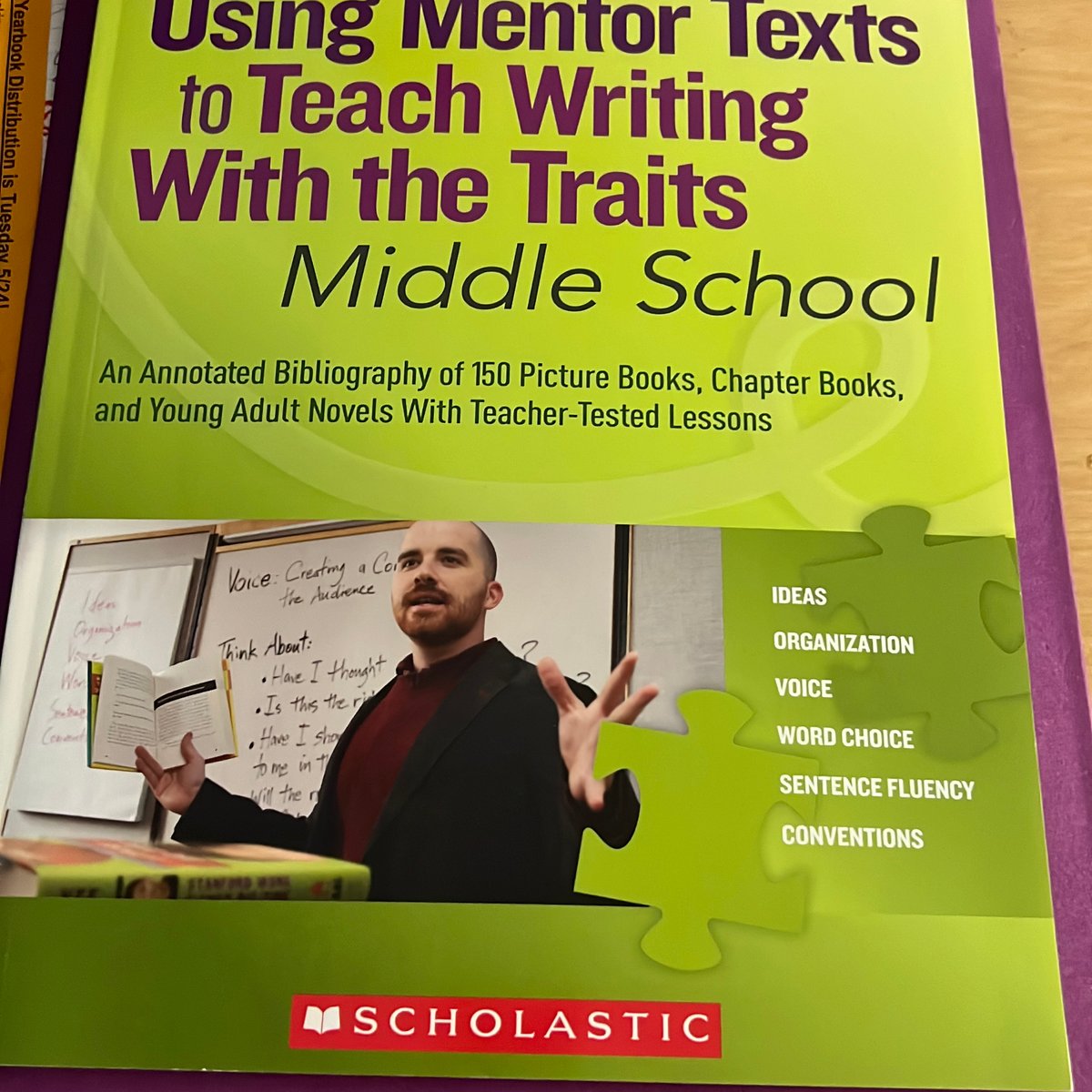 Using Mentor Texts to Teach Writing with the Traits: Middle School by ...