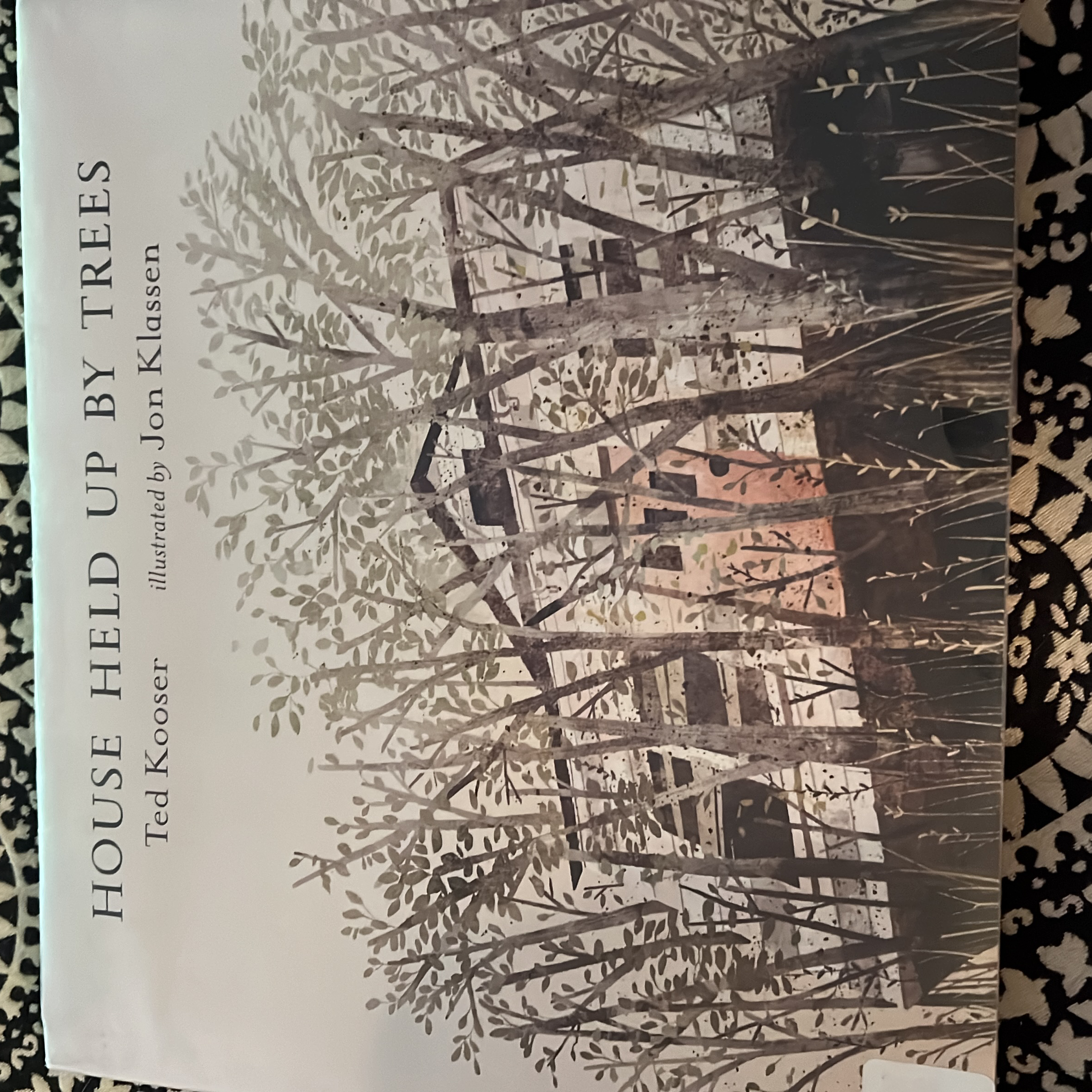 House Held up by Trees