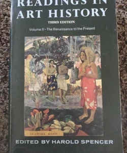 Readings in Art History