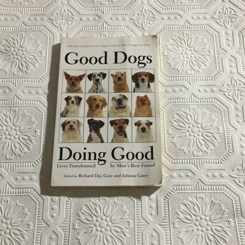 Good dogs doing good