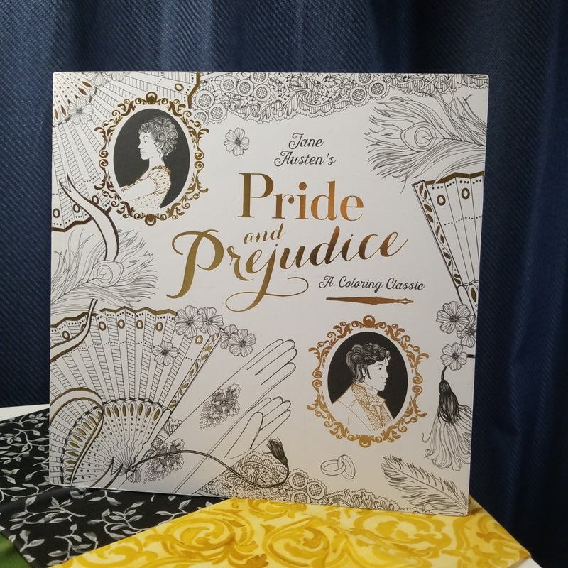 Pride and Prejudice: a Coloring Classic