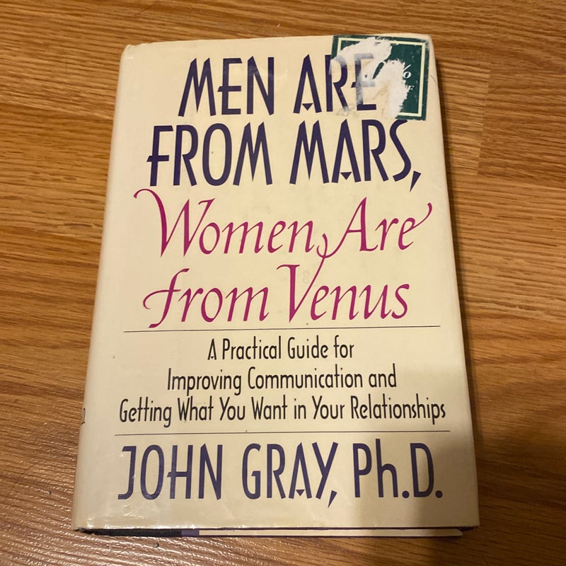 Men Are from Mars, Women Are from Venus