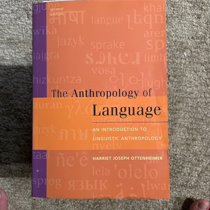 The Anthropology of Language