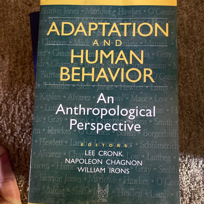 Adaptation and Human Behavior