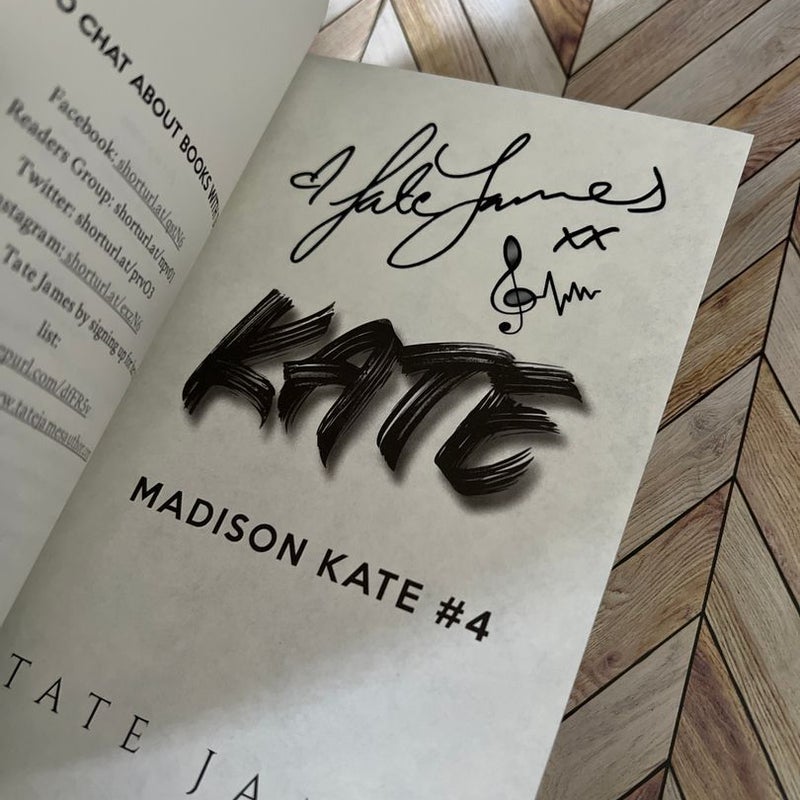 Madison Kate Series: Hate, Liar, Fake, Vault, & Kate