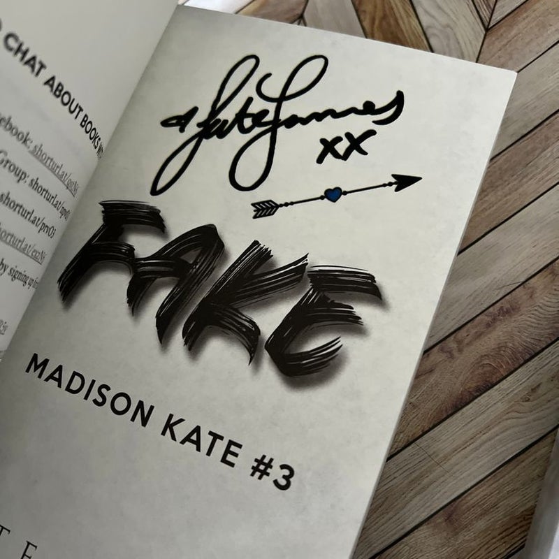 Madison Kate Series: Hate, Liar, Fake, Vault, & Kate