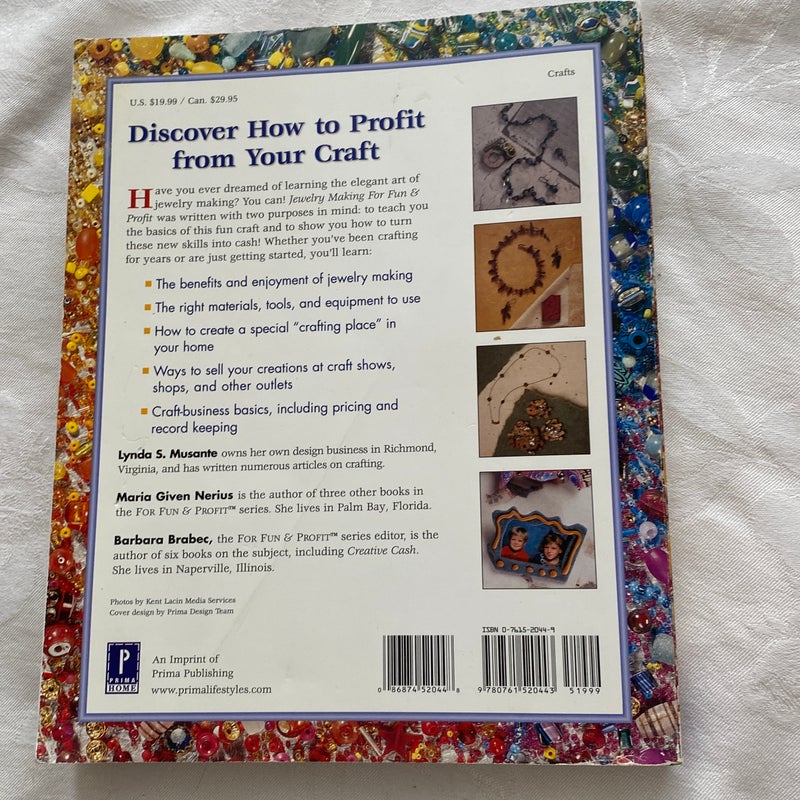 Jewelry Making for Fun and Profit