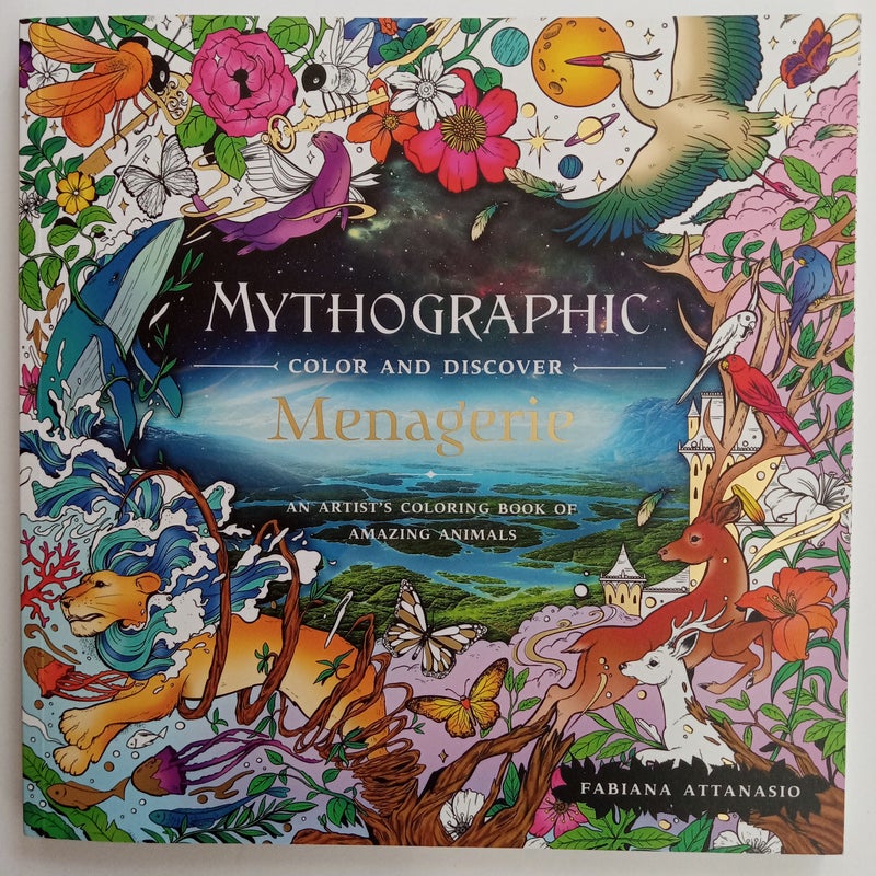 Mythographic Color and Discover Bundle: Wanderlust, Menagerie, and Voyage 