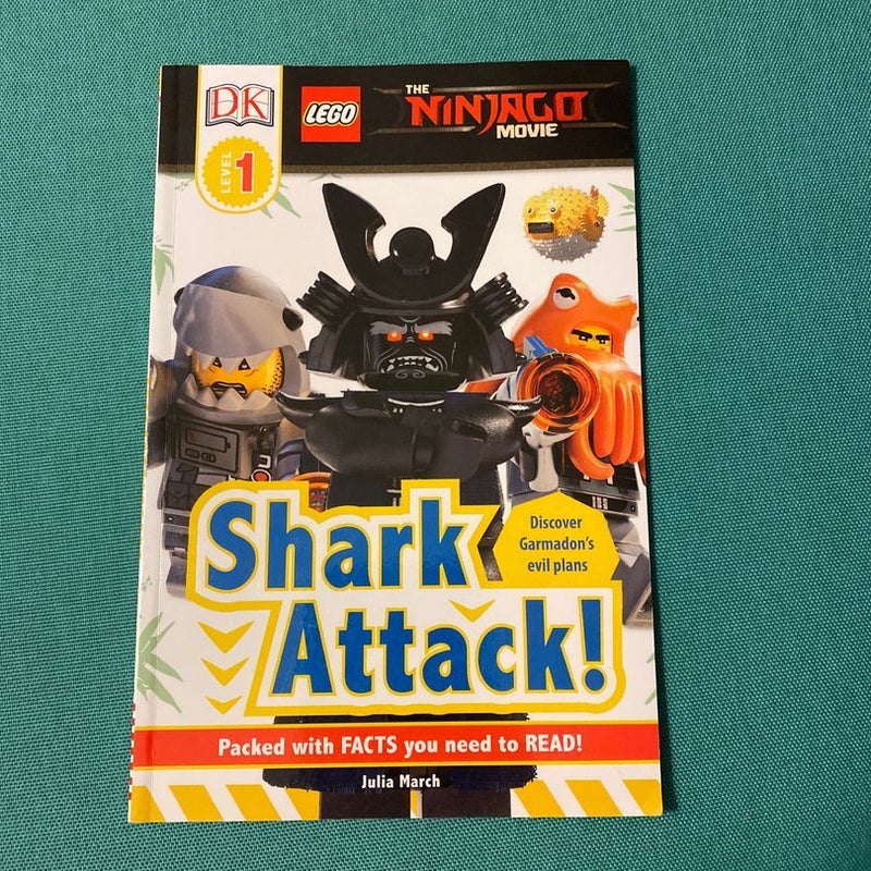 DK Readers L1: the LEGO® NINJAGO® MOVIE : Shark Attack!