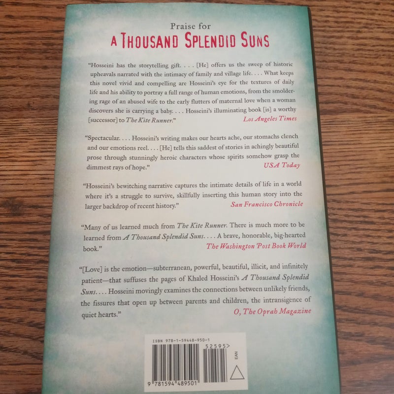 A Thousand Splendid Suns