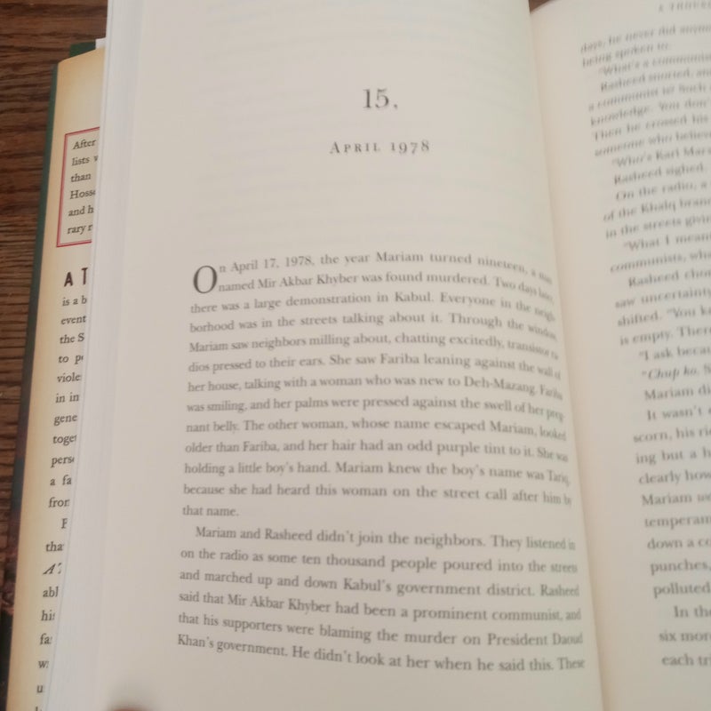 A Thousand Splendid Suns