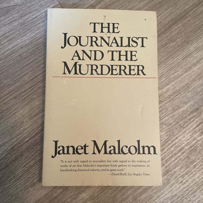 The Journalist and the Murderer