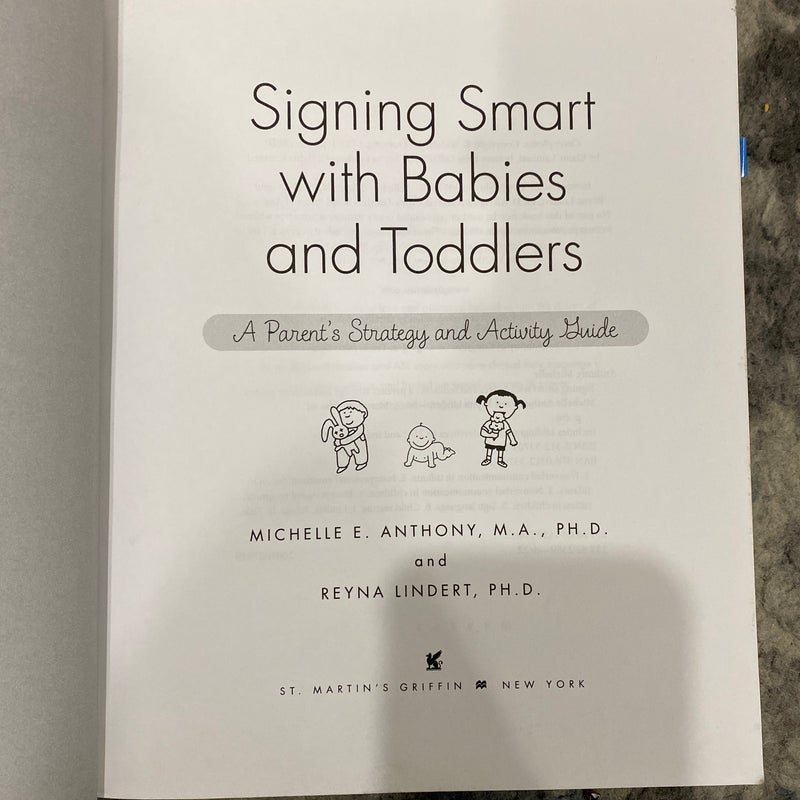 Signing Smart with Babies and Toddlers