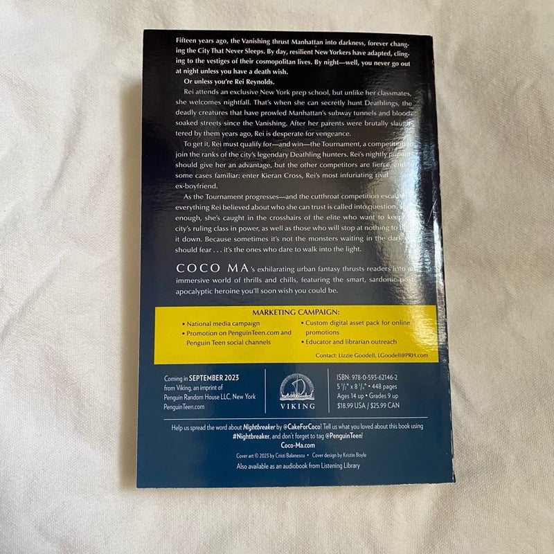 Nightbreaker by Coco Ma, Paperback | Pangobooks