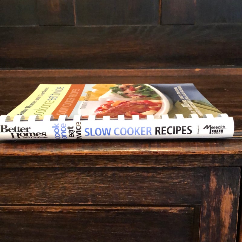 Cook Once, Eat Twice Slow Cooker Recipes