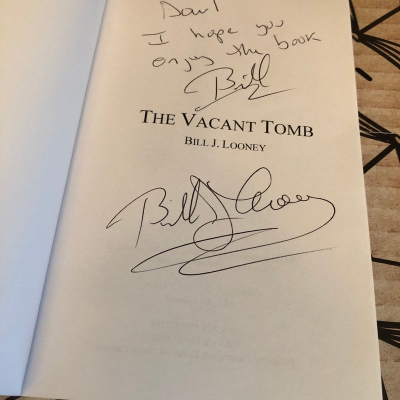 The Vacant Tomb (Autographed)