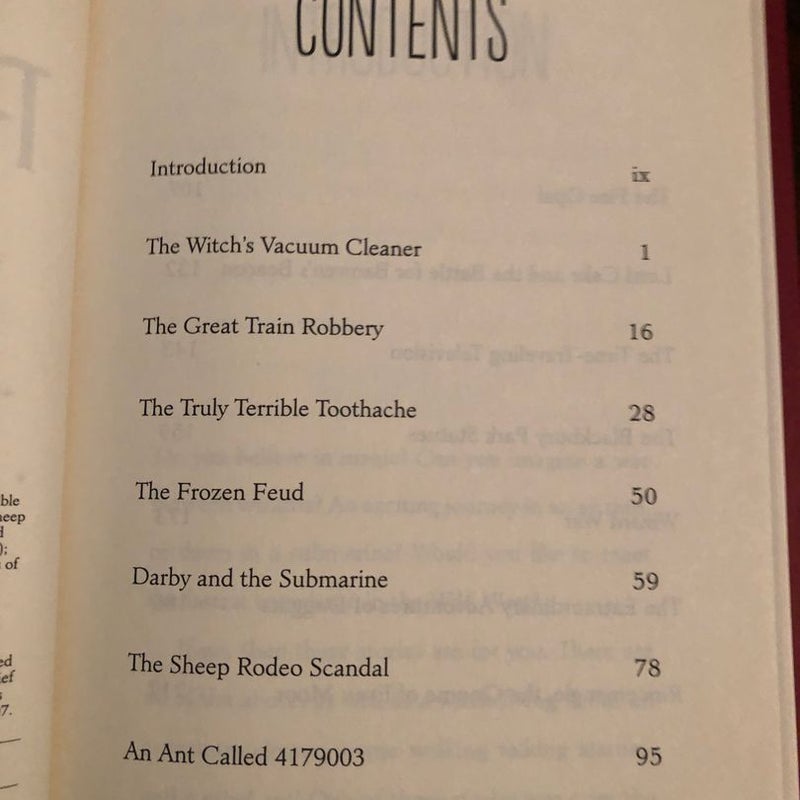  (Signed) The Witch's Vacuum Cleaner and Other Stories
