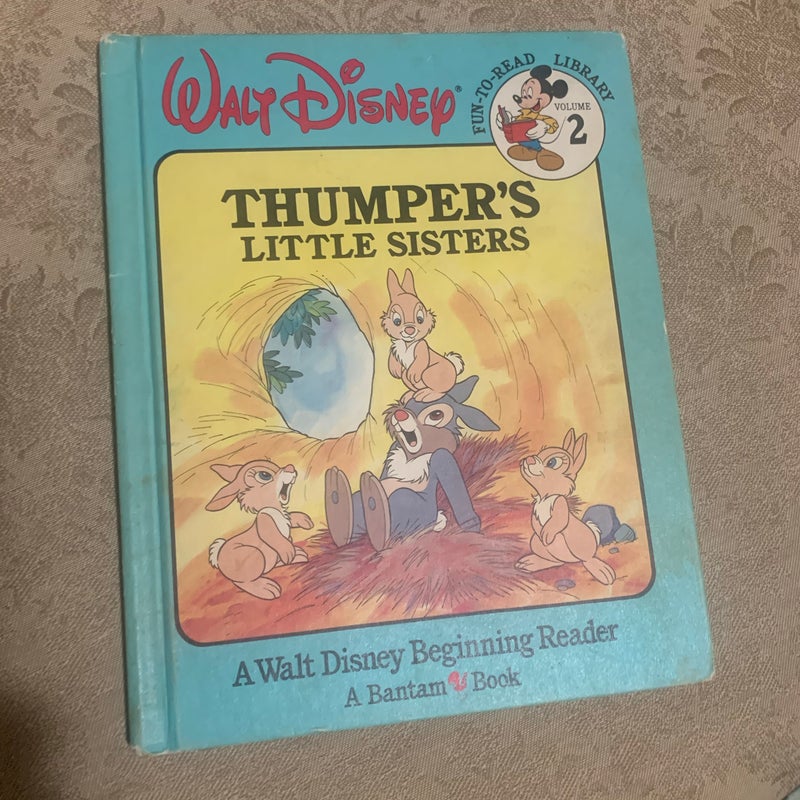 Thumper's Little Sisters (Walt Disney Fun-To-Read Library, Volume. 2