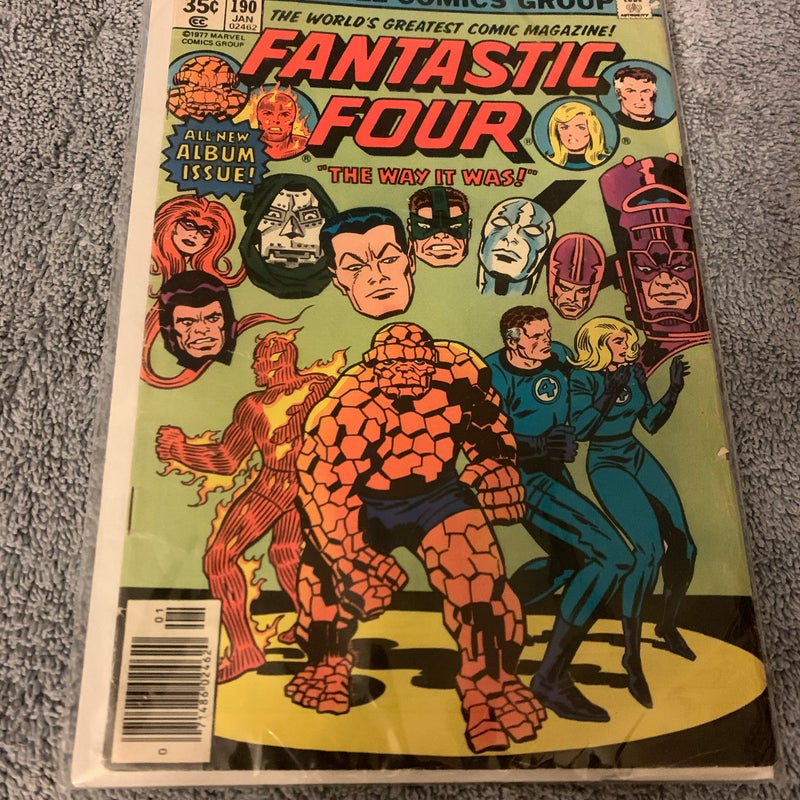 Fantastic Four - Vol. 1, No. 190 - January 1978 - Marvel Comics - Cb02