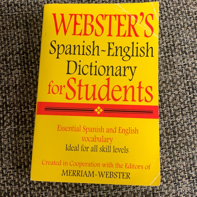 Webster's Spanish-English Dictionary for Students (Spanish and English Edition)