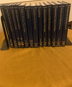 Vintage North American Fishing Club Book Set Lot of 13 W Collector Series Coins