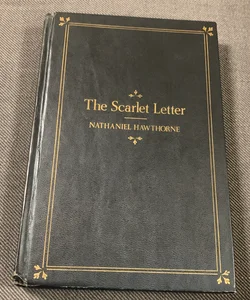 Rare Antique The Scarlet Letter Hardback Book Author Nathaniel Hawthorne Publisher F M Lupton Publishing Co Copyright 