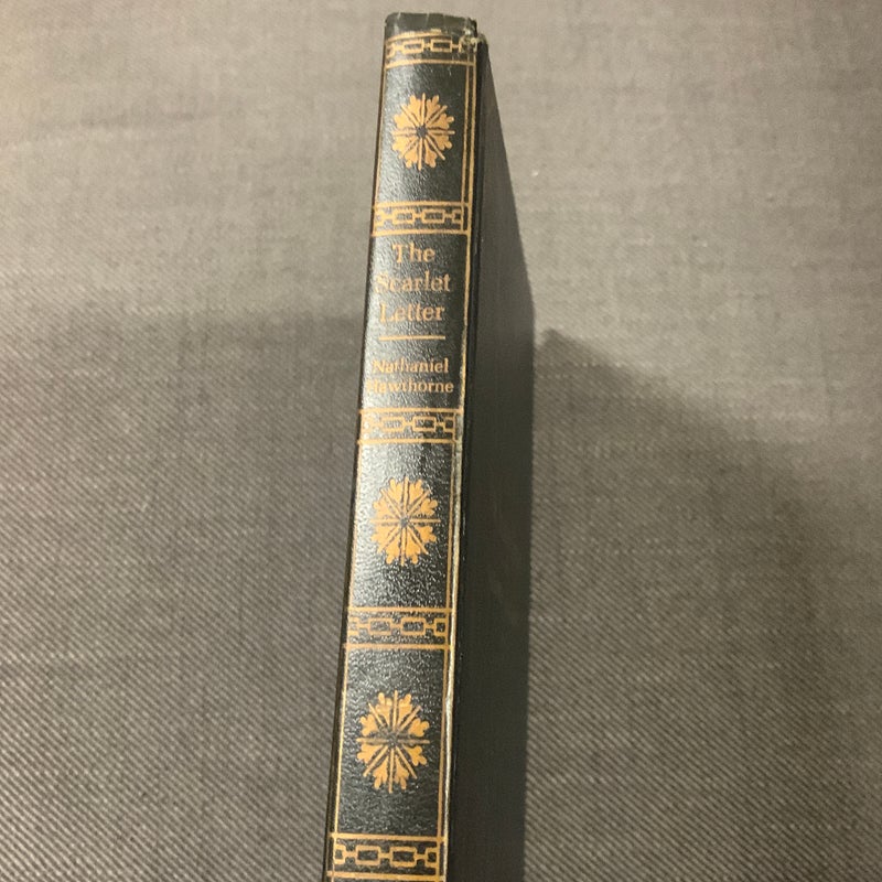 Rare Antique The Scarlet Letter Hardback Book Author Nathaniel Hawthorne Publisher F M Lupton Publishing Co Copyright 